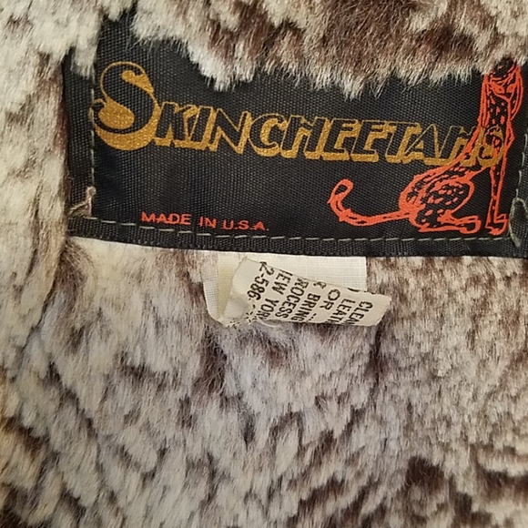 Skincheetah vintage suede coat - Picture 6 of 7
